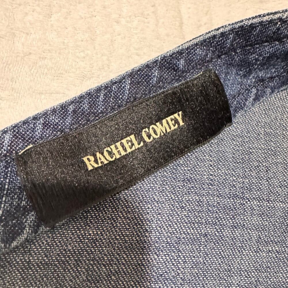 Rachel Comey Denim Pier Top - Size 4 - Picture 6 of 8